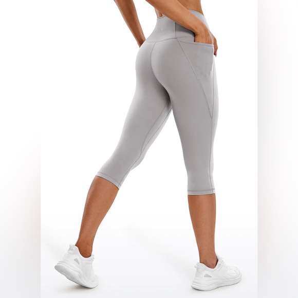 Butterluxe Yoga Pockets Capris Leggings 17'' - Picture 2 of 5